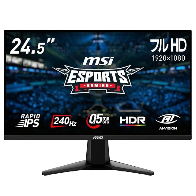 AOC ゲーミングモニター 24G42E/11, 23.8インチ, フルHD/1920×1080