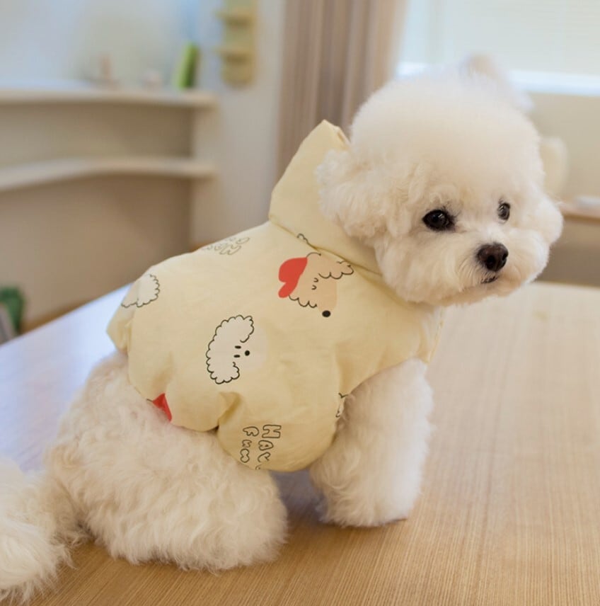 予約【cocochien】Cony Harness Padding (Cream)