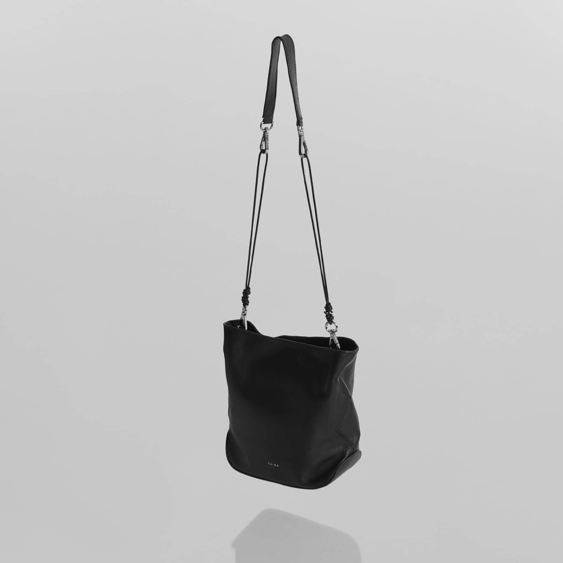 real leather warped bottom 3way bag [wam8] / Y2412ARB64 | YArKA