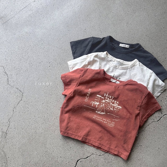 【取寄】raker|saint-tropez tee|サントロペT|XS-2XL|kids|26 summer 2nd