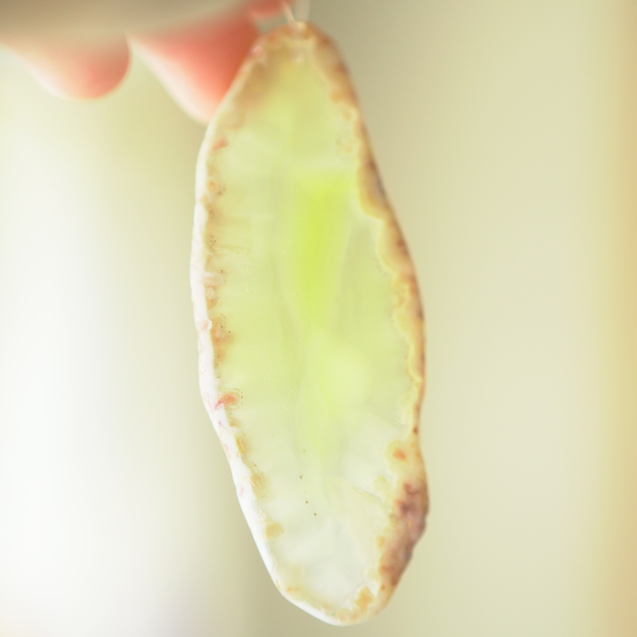 Lemon Sherbet 03 - アゲートヒーリングチャイム / Agate Sun Catcher Wind Chime 654