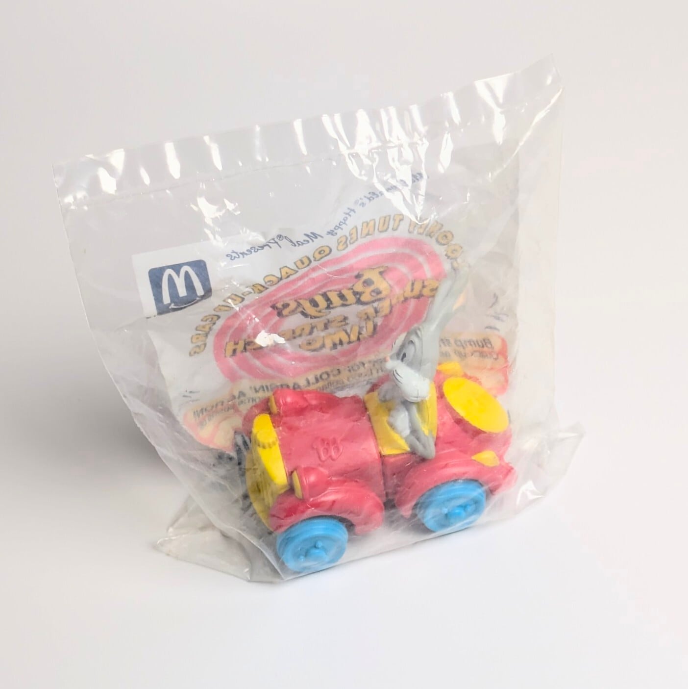 ☆VINTAGE 1992☆【 Looney Tunes ( ルーニーテューンズ ) / バッグス・バニー 】 『 Bugs Bunny Stretch Limo 』1992 McDonald's Happy Meal / USマクドナルド ミールトイ / 未開封〚アメリカン雑貨 アメトイ〛