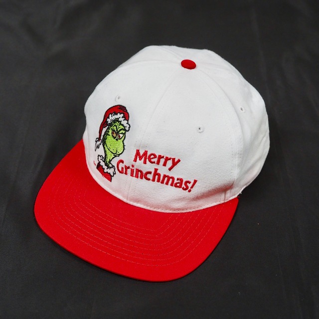90's Grinch snap back cap /USA