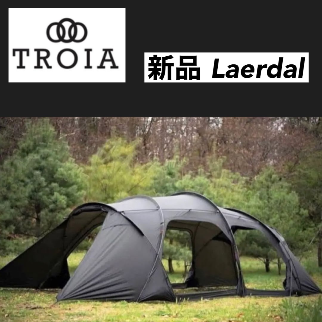 新品 TROIA Laerdal トロイ 通称ダル男 みどり フットプリント