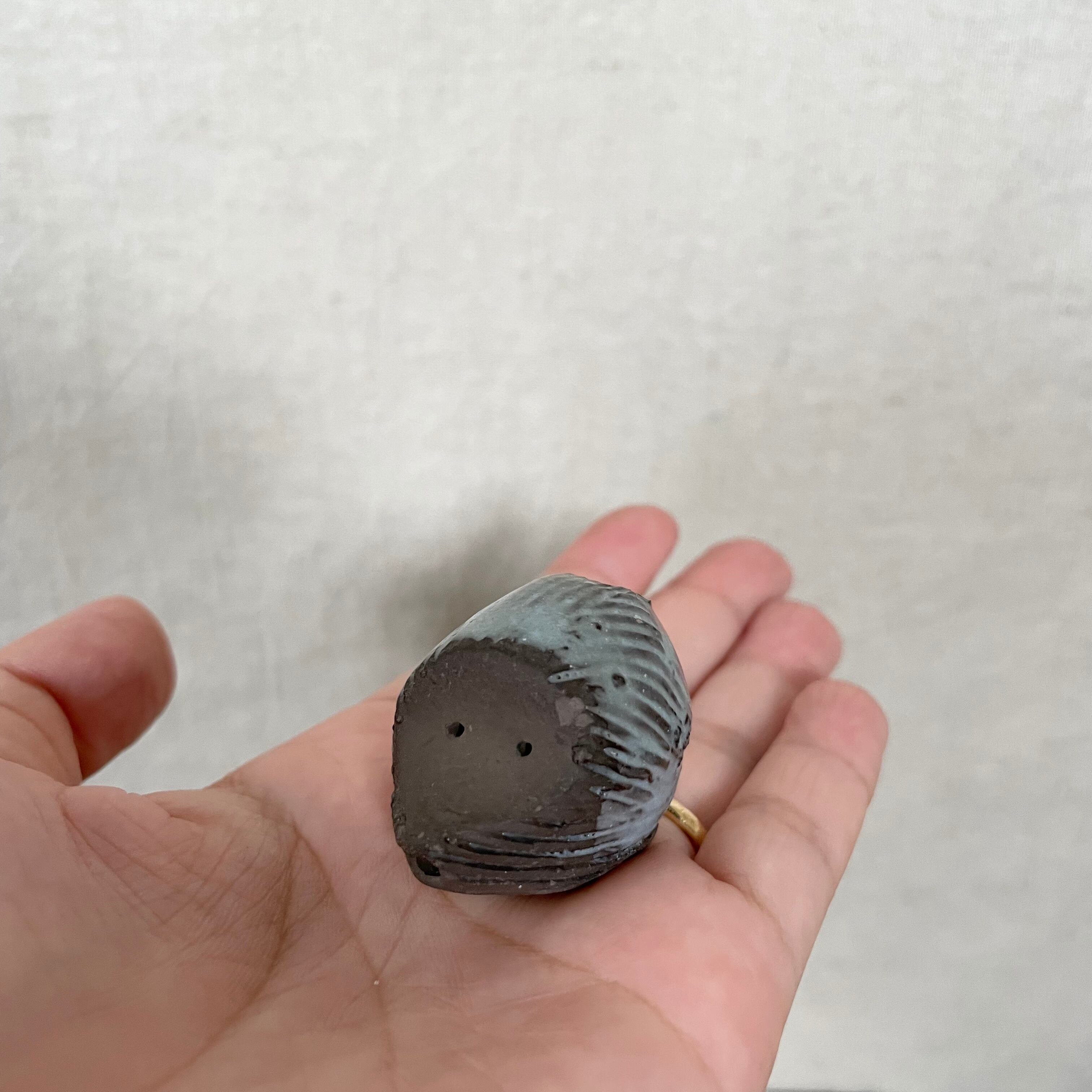 ブルーなハリネズミ