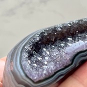 キラキラな細かい結晶が美しいドゥルージーアメジスト*アメジストクラスター*天然石インテリア*置き物