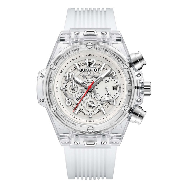 【TAMABUKULOT】CHRONOGRAPH WATCH WHITE ホワイト