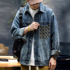 ルーズカジュアル ウォッシュドデニムジャケット 2カラー 10788