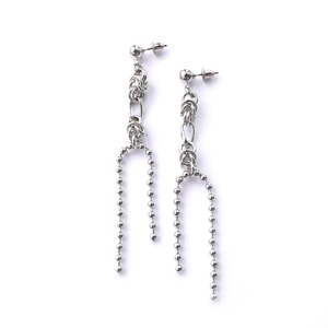 ASH／Earrings  Silver