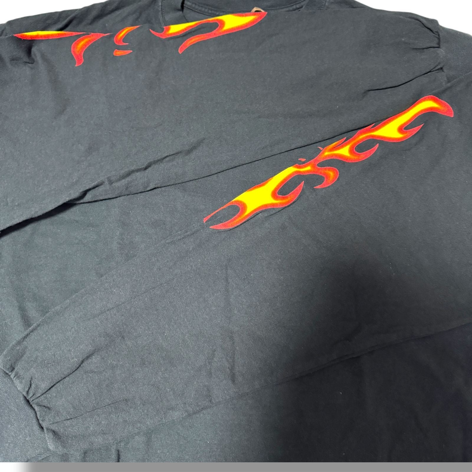 00s ハーレーダビッドソン 長袖 Tシャツ XLサイズ 袖プリント