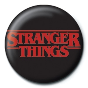 ストレンジャーシングス　Stranger Things (Logo)　缶バッジ　2.5ｃｍ　PKB5341