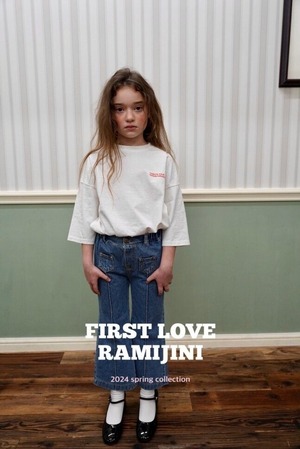 【Ramijini】ポケットラッパデニム  JUNIORサイズ 130〜140cm 240214ra