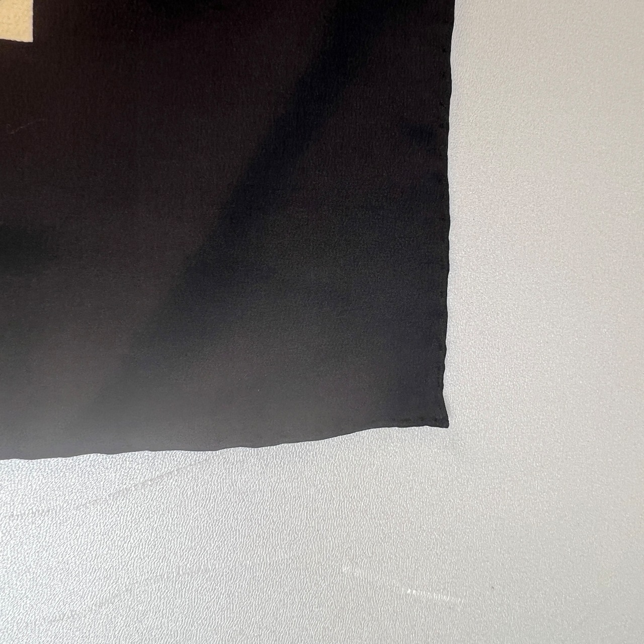 CHANEL シャネル ココマーク タグ付き シルク スカーフ バイカラー A-9238