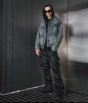 multi back zip transform cargo pants