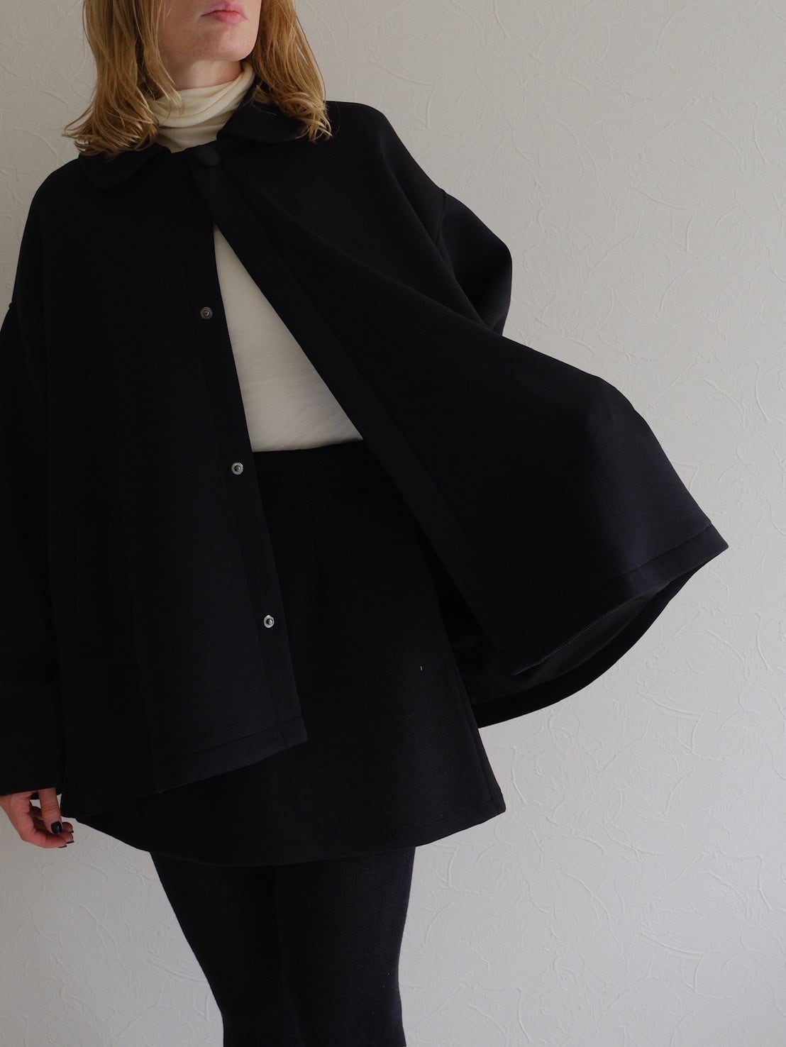 tent punch jacket (black)