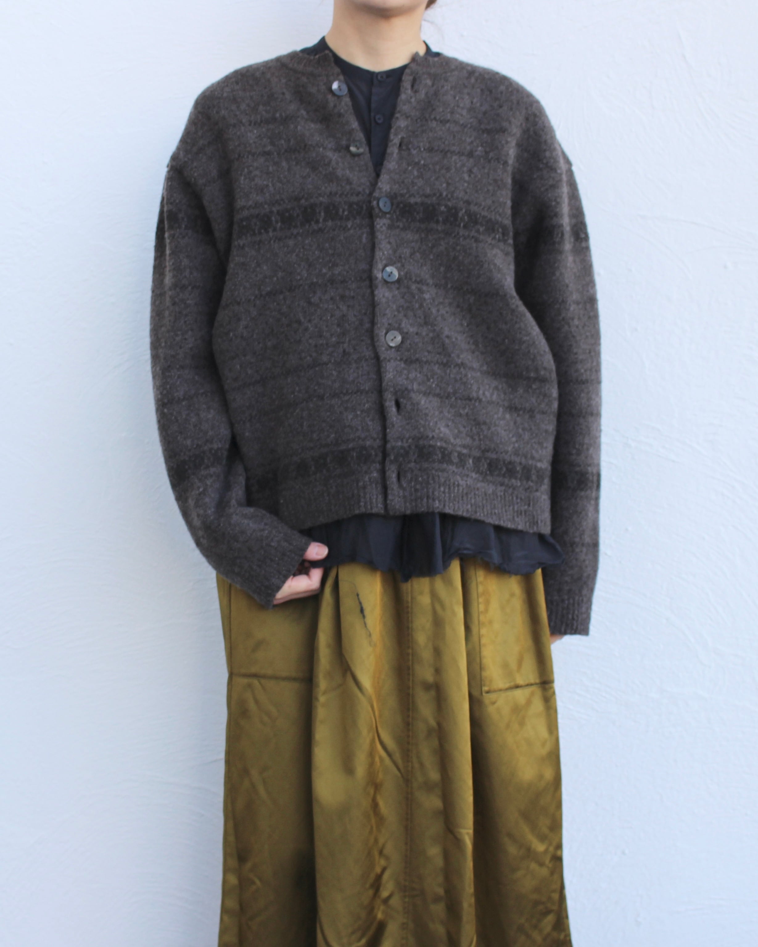 pas de calais/jacquard cardigan