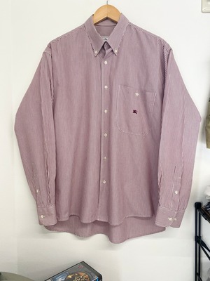 Burberry  Cotton Stripe BD Shirts/XL