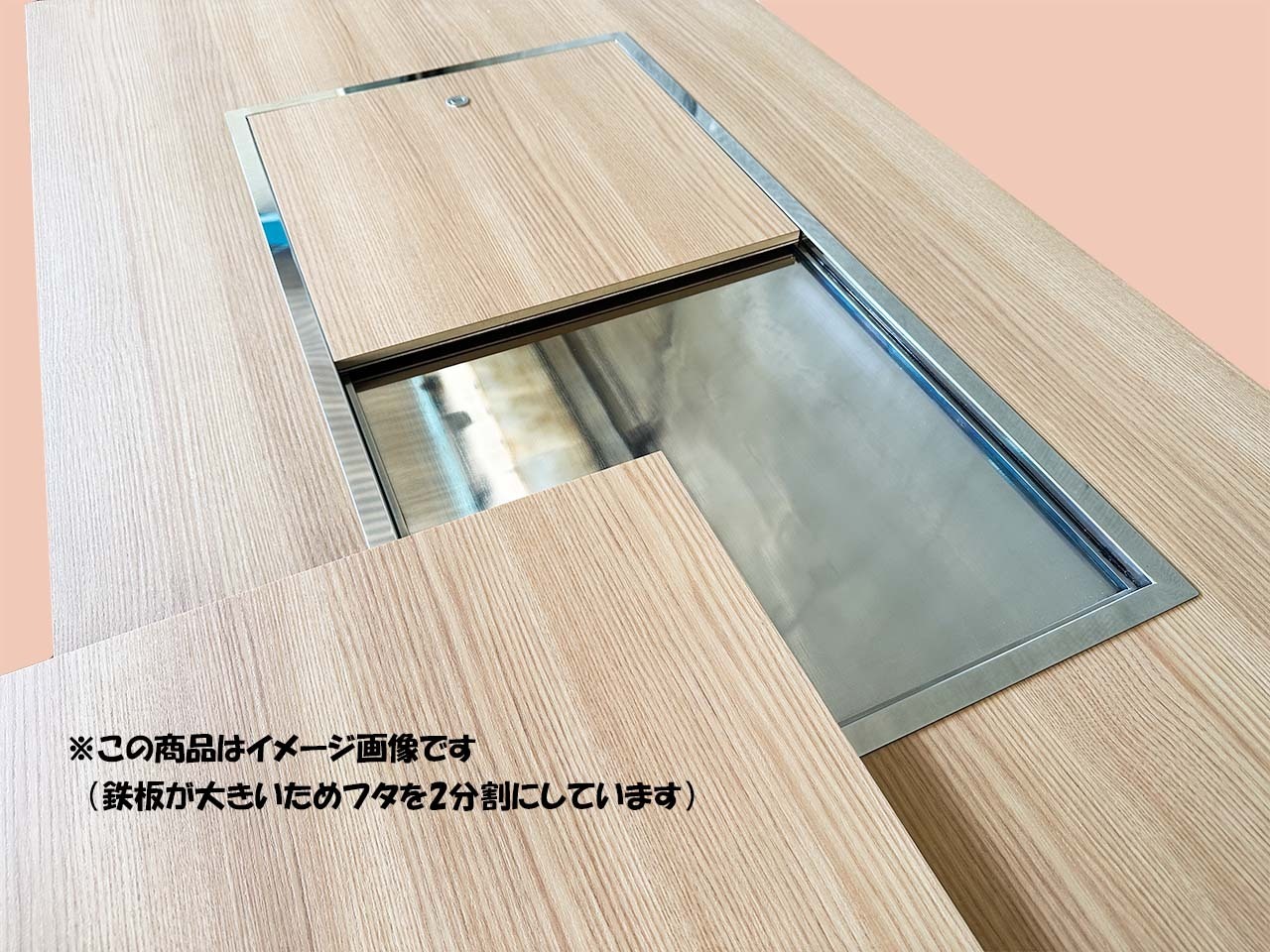 ≪Marutomo≫電気式お好み焼きテーブル1280(黒) | Marutomo Co., Ltd 
