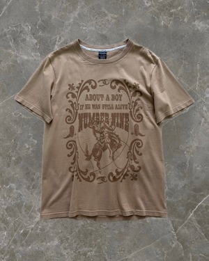 "Number (N)ine 07SS" cowboy design t-shirt