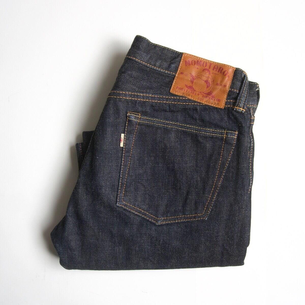 シ*ゲ様 MOMOTARO JEANS / 0701 VINTAGEスリムストレ 美品】 桃太郎ジーンズ【0701/VINTAGEスリムストレート ボタンフライ