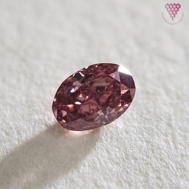 売約済 0.058 ct F.Int.Pink SI1 天然 ピンク ダイヤ