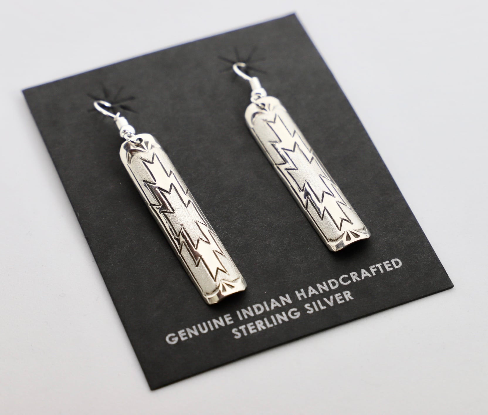 インディアンジュエリー フープピアス ナバホ シルバー silver 925