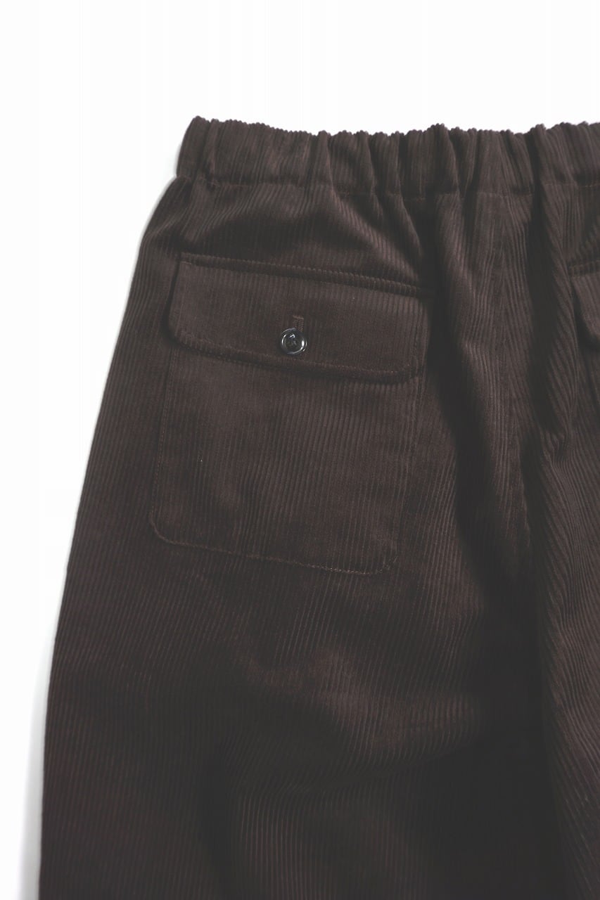 8W Organic Corduroy Wide Pants