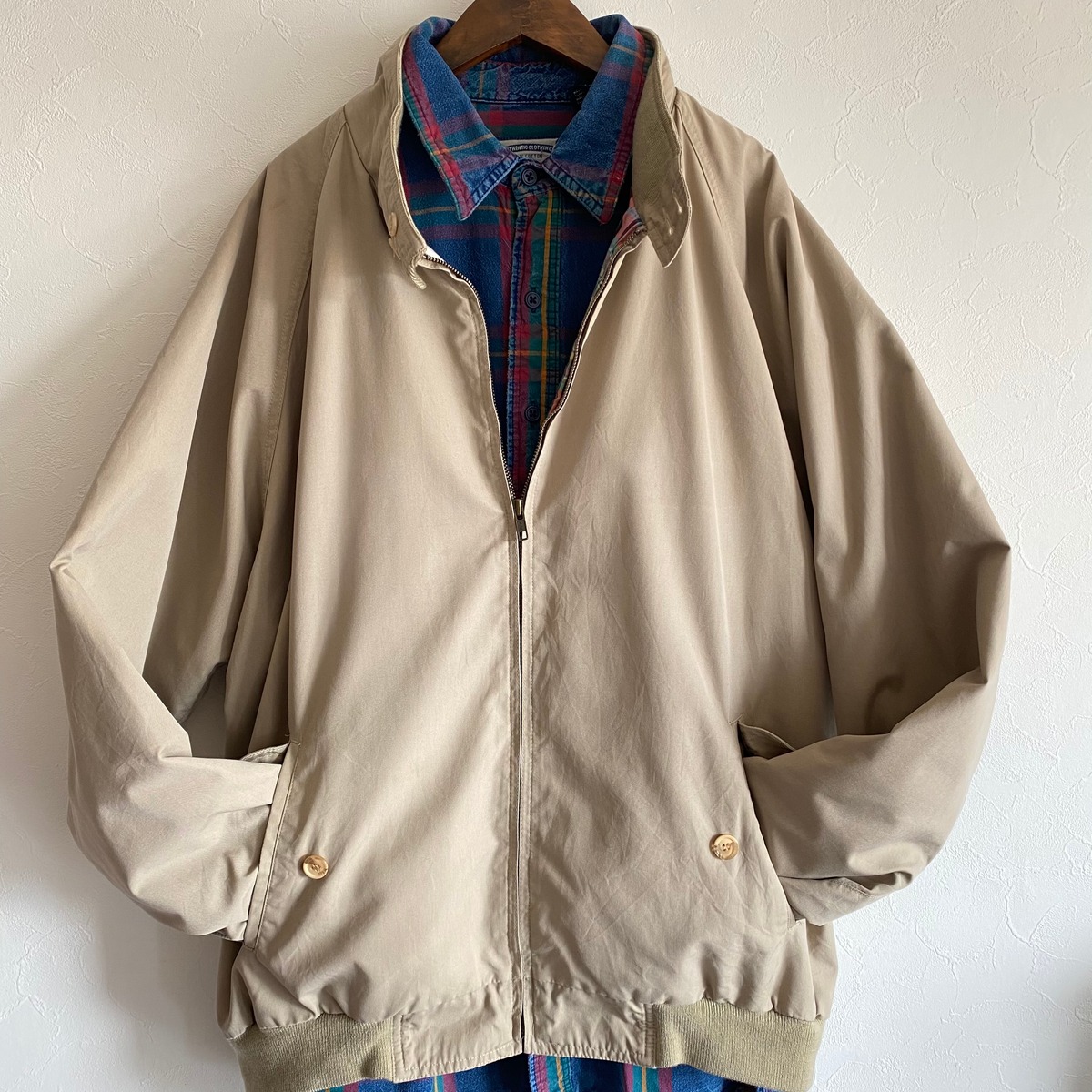 80s Eddie Bauer Harrington jacket {80s エディーバウアーハリントン 