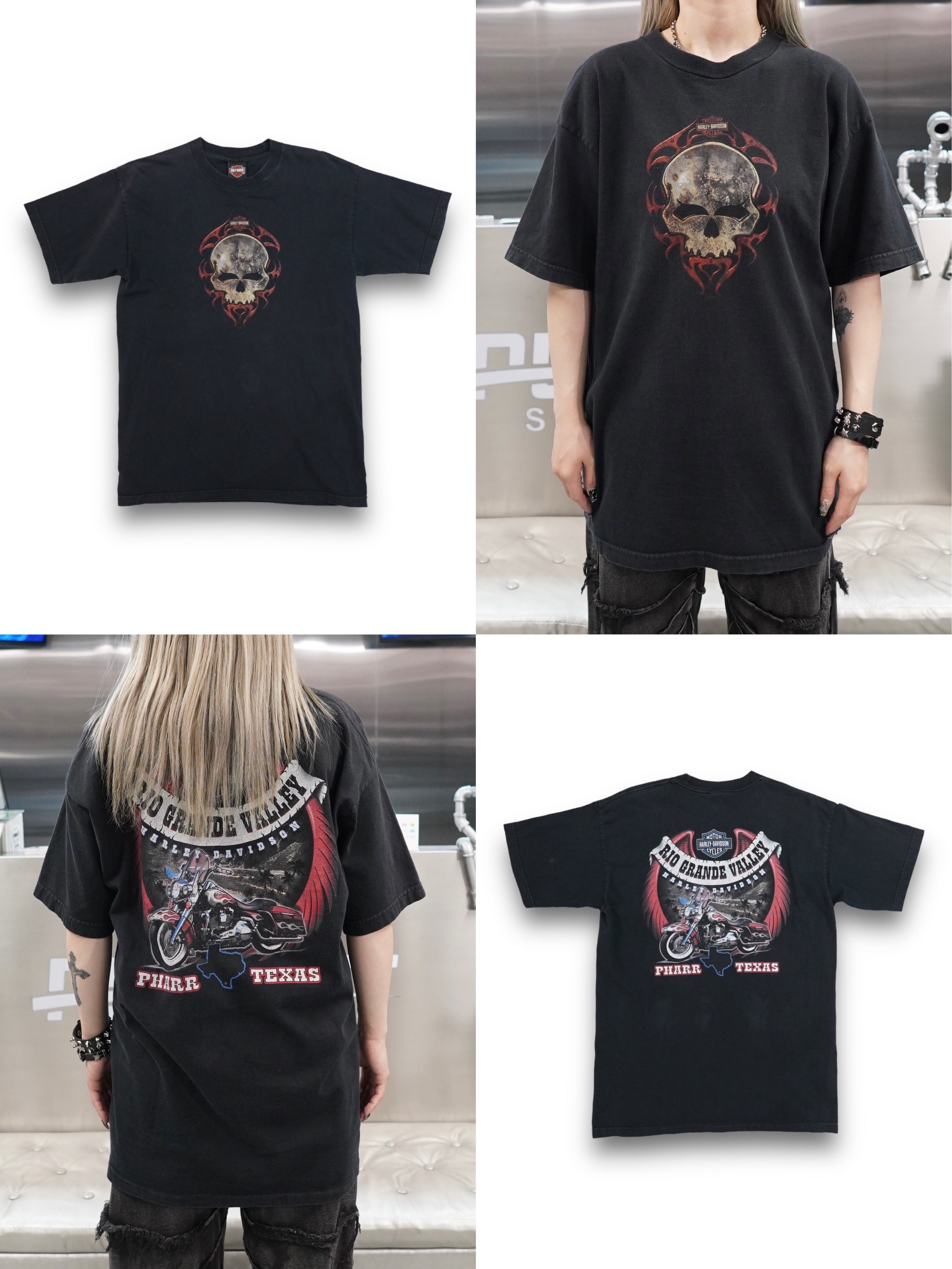【PLANET STUDIO】(USED)Harley-Davidson Tee
