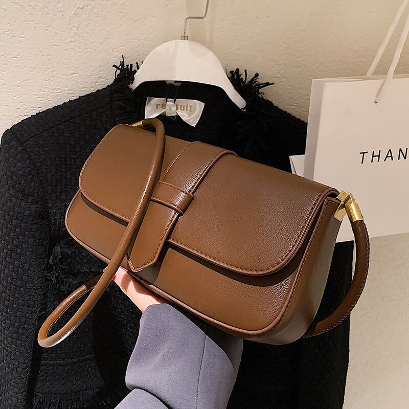 スタンダードオータムウィンター レトロ 秋物 冬物 スクウェア ハンドバッグ メッセンジャーバッグ Tiancai_Wing_Bag50054223027