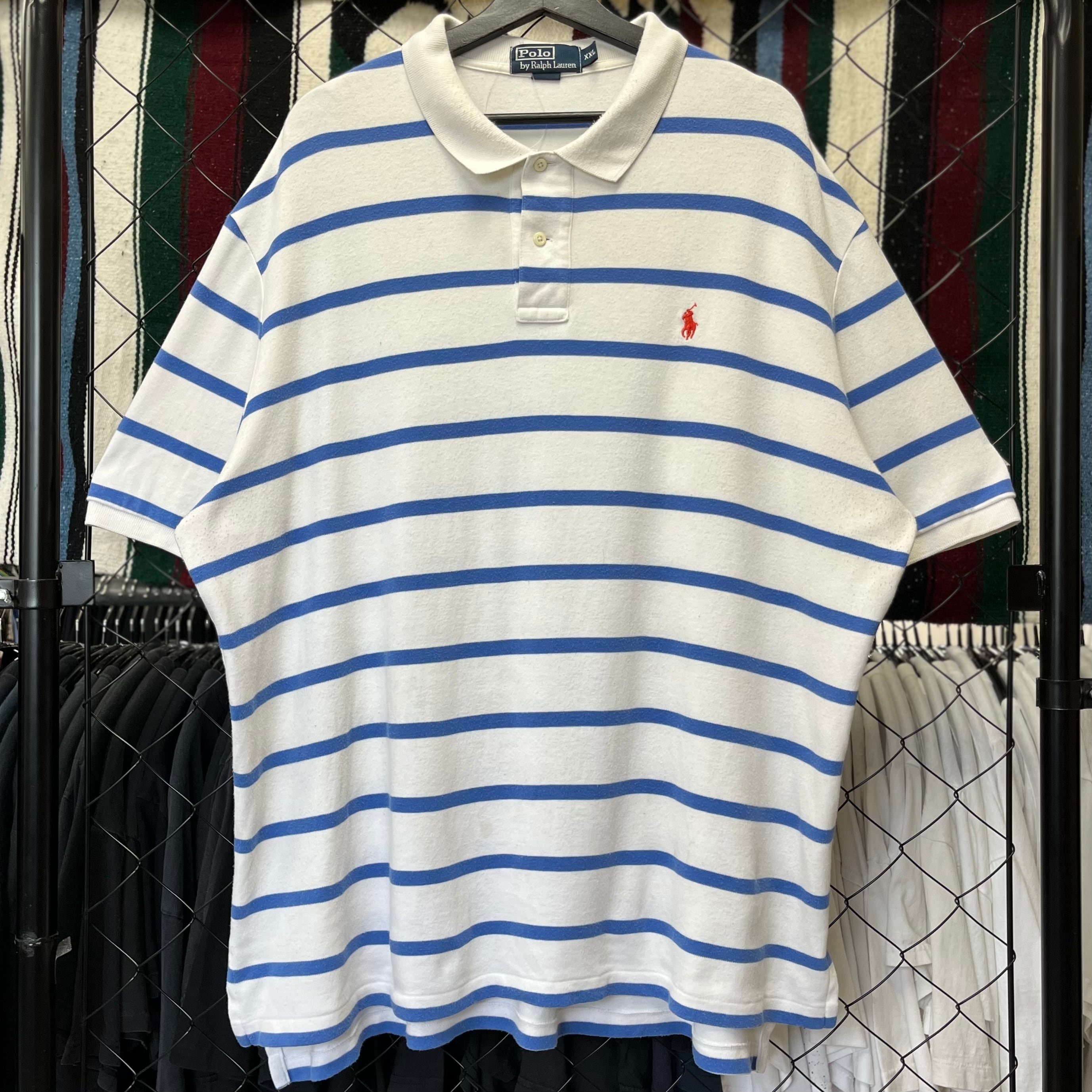 polo byラルフローレン　ボーダーポロシャツ