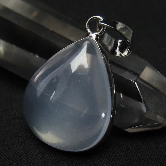 ミルキークォーツ ペンダント [M便 1/20] 112-3653