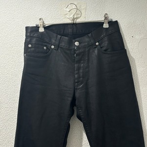 HELMUT LANG ヘルムートラング 本人期 coated black denim 