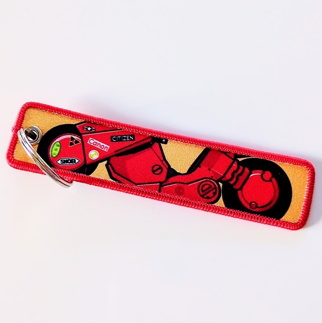 【AKIRA ( アキラ ) 】TAG RING KeyHolder ( タグリングキーホルダー ) / 金田 / 金田バイク〚アメリカン雑貨 アメトイ〛