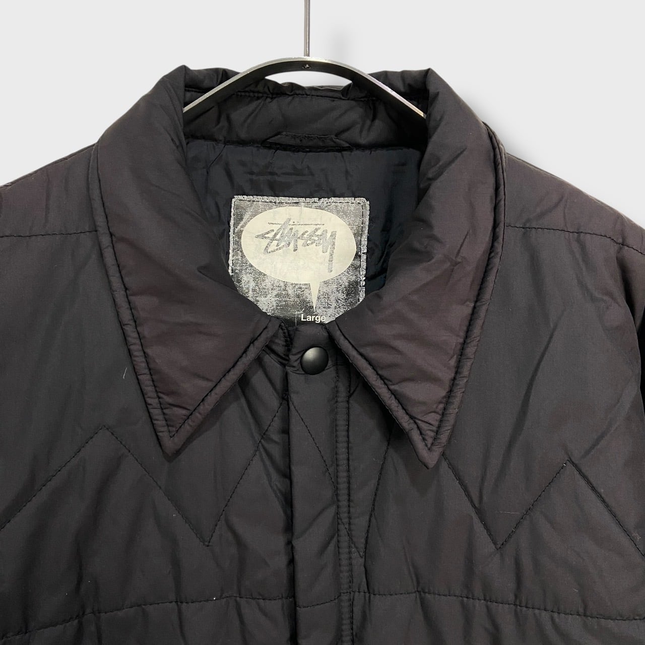 00s STUSSY オールドステューシー キルティングジャケット 00s STUSSY オールドステューシー キルティングジャケット