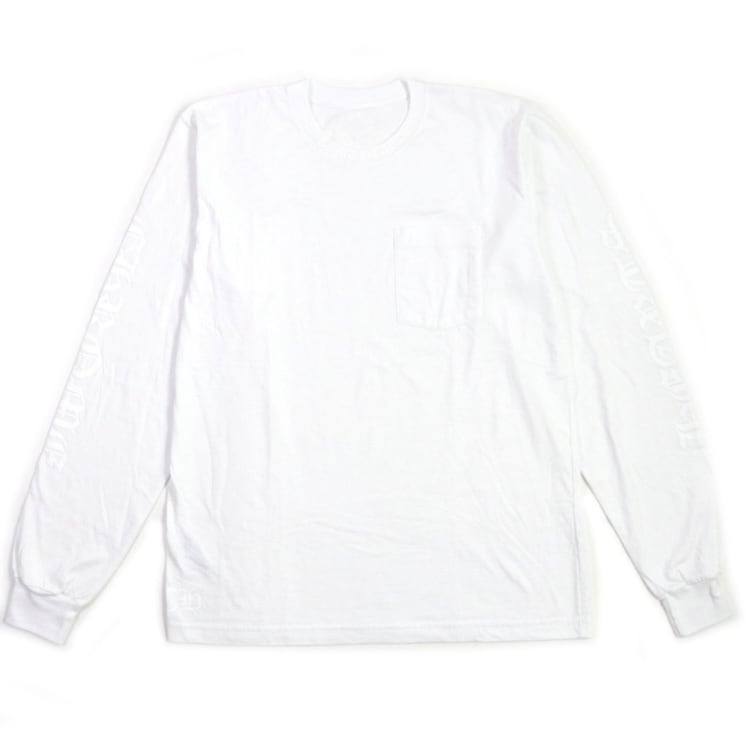 クロムハーツ ネックロゴ アームプリント ロングスリーブ ロングTシャツ M クロムハーツ Neck Logo ネックロゴ アームプリント ロングスリーブ L