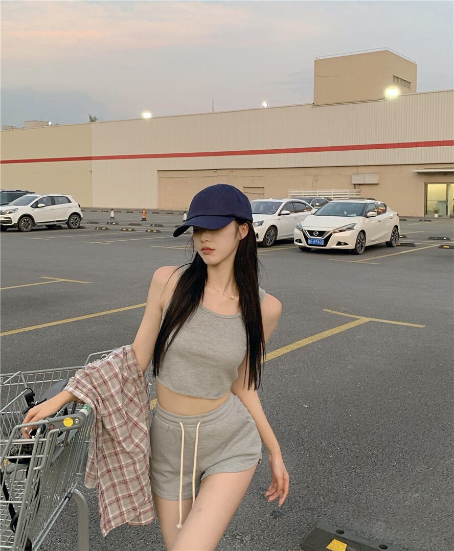 サマー薄手ショートスリムグレーコート 夏物 ブラックストロベリース74830999008