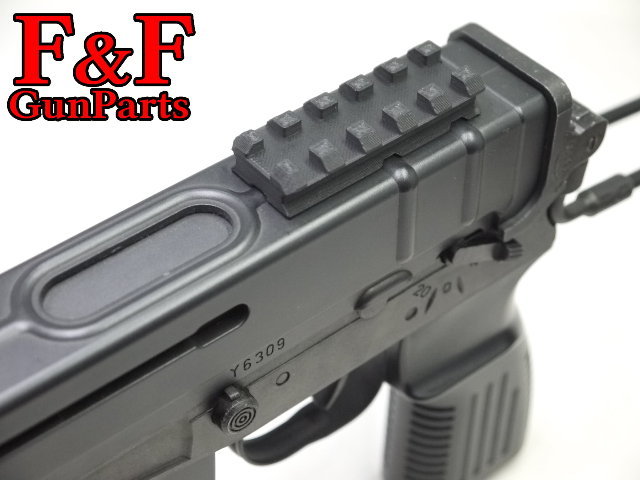 東京マルイ Vz61スコーピオン AEG対応 20mmレール(Type Low)