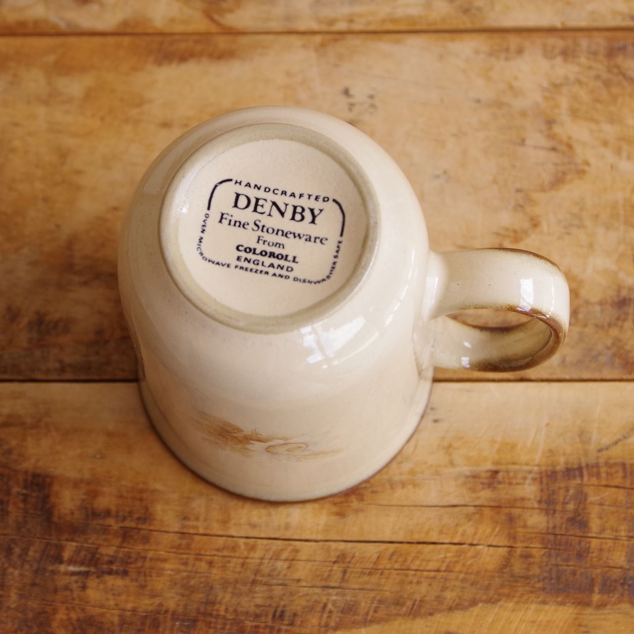 デンビー メモリーズ ブラウン 花柄 マグカップ コーヒーカップ DENBY