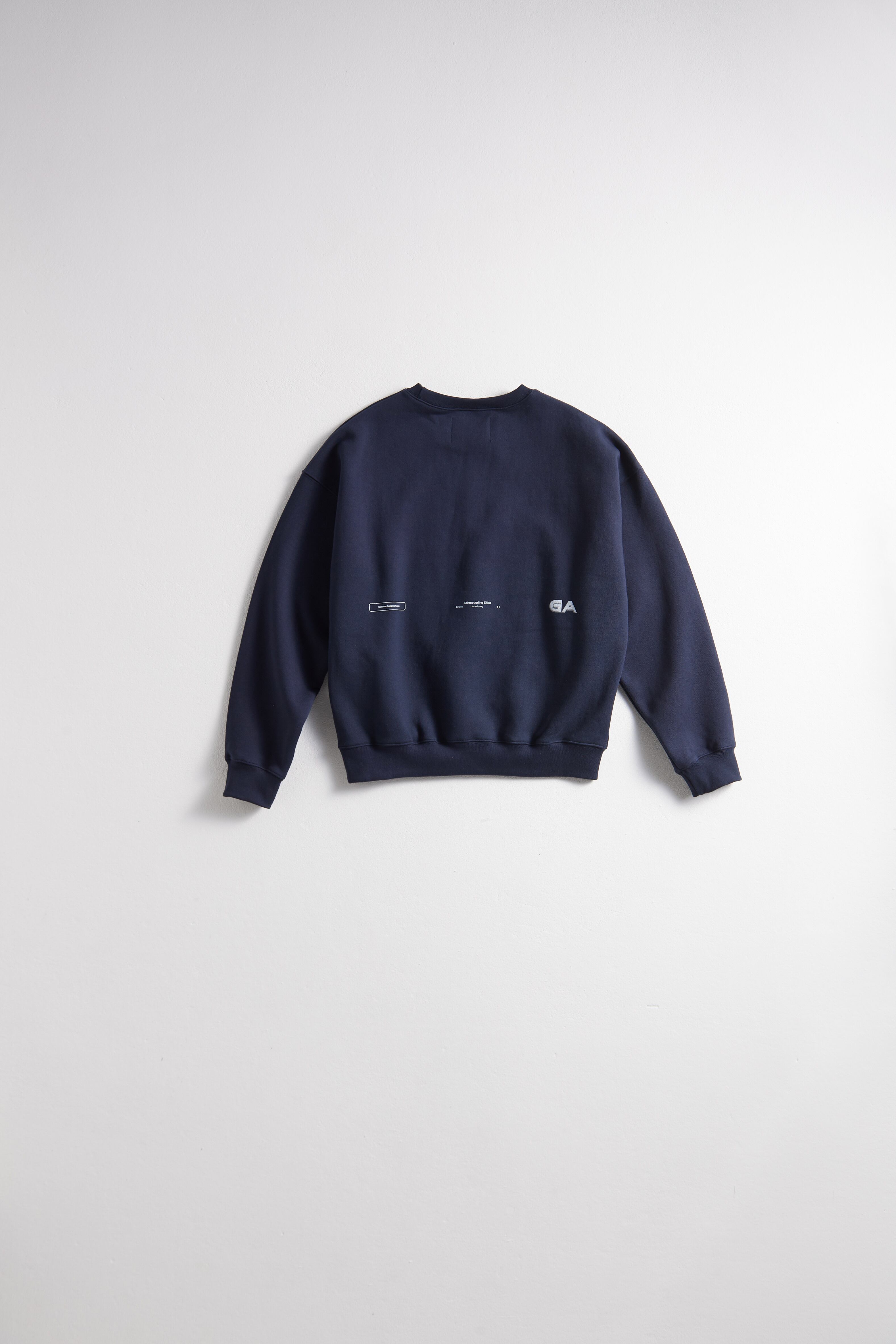 【新品未使用】GADID ANONIEM スウェット HUME NAVY