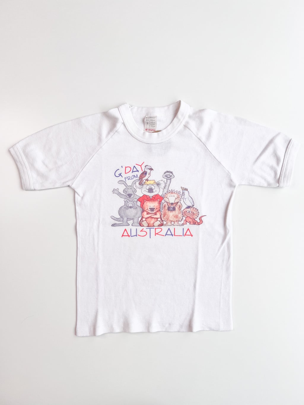 【115cm】VINTAGE 90's プリントTシャツ【10433】※