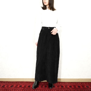 USA VINTAGE SONOMA CORDULOY TIGHT LONG SKIRT/アメリカ古着コーデュロイタイトロングスカート