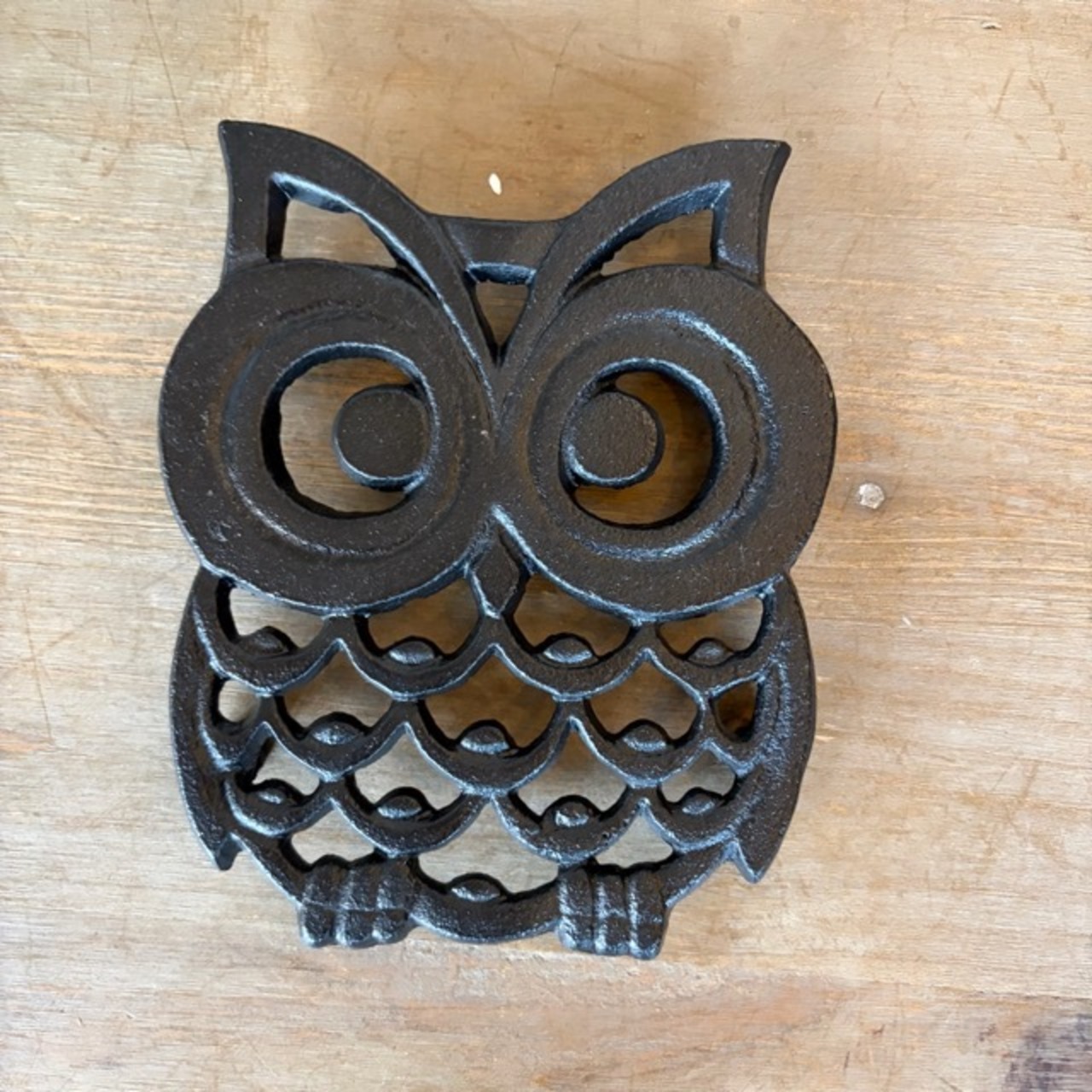 コベントアイアン トリベット オウル　鍋敷き　鳥　フクロウ　trivet 　owl