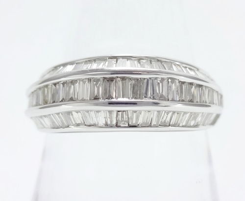 1.00ⅽt　ダイヤモンド　ハーフエタニティリング　K18WG　～1.00ⅽt Diamond Half Eternity Ring K18WG～