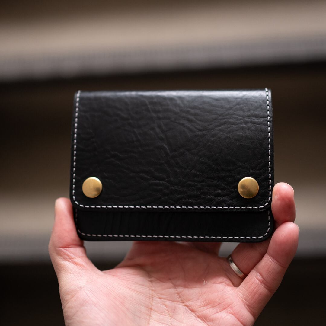 お札を折らない◇ トラッカーウォレット ミニ ◇ グレージング  