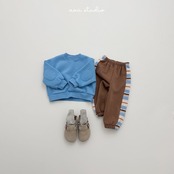 〖取寄〗韓国子供服 / 26winter / aoustudio /雲モチーフMTM / キッズ服 *XS~L*