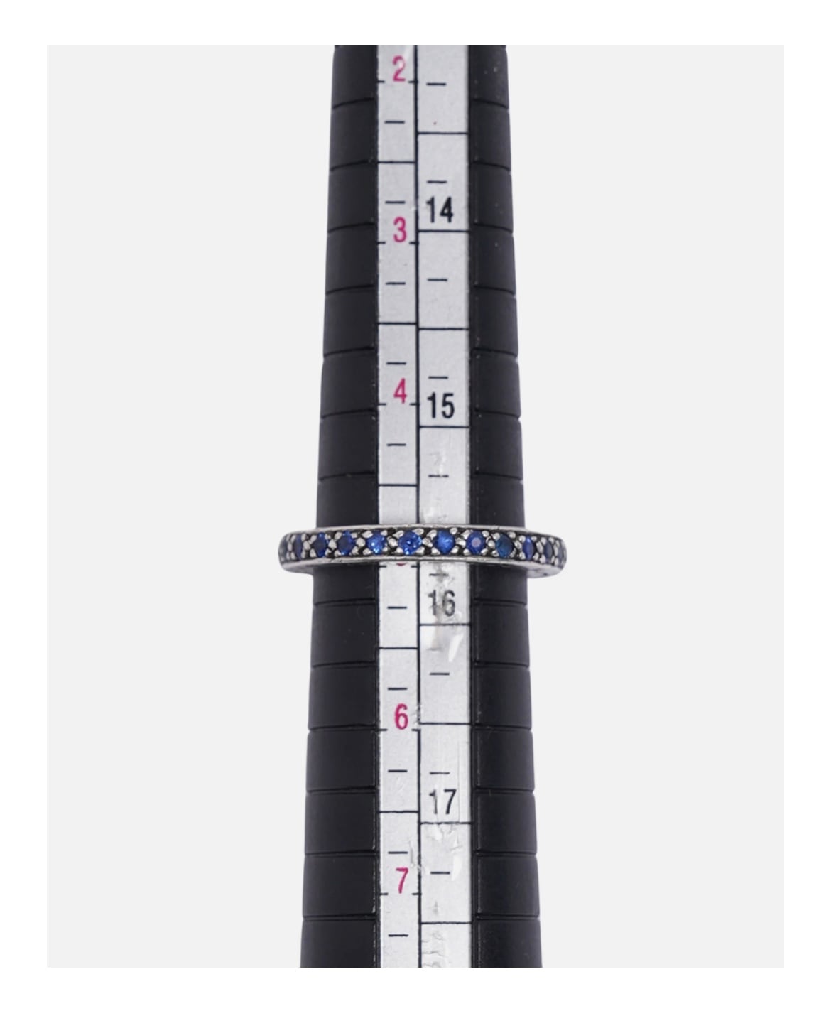 CHROME HEARTS クロムハーツ Silver & Blue Sapphire Band Ring