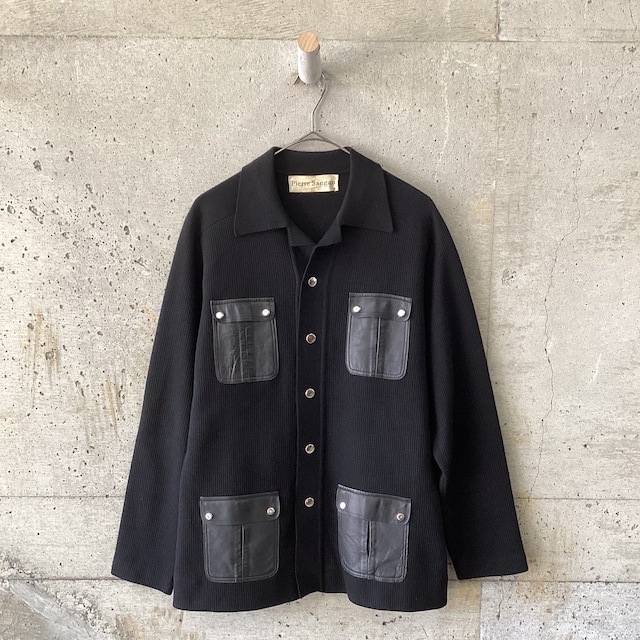 Brown deep slit shirt