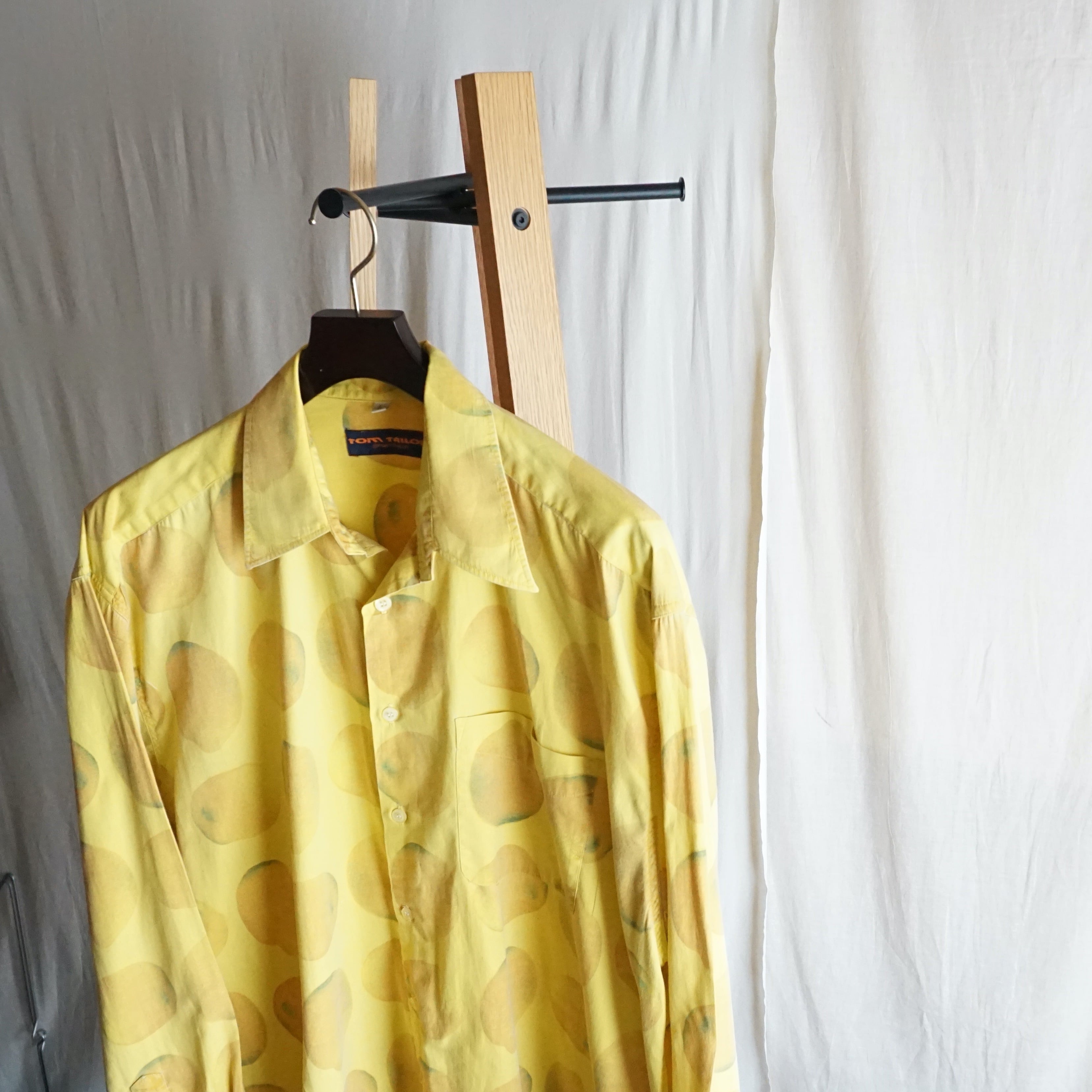 ドイツ レモン柄シャツ 90's Germany [C2639] | 古着屋ベルエキップ