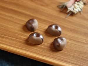 丹波焼 箸置き 栗